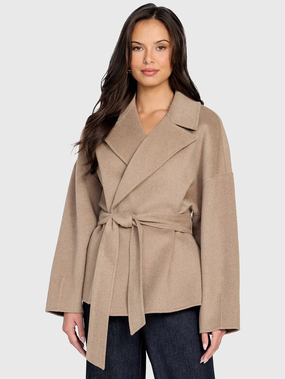 ELLA short wool coat - 1