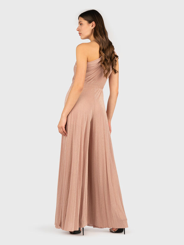 Long jumpsuit with shiny effect - 1
