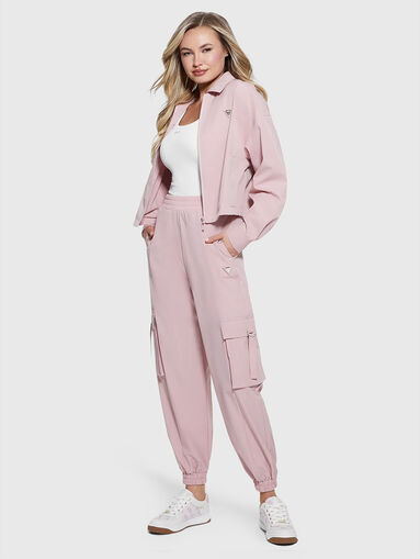 AURLIE cargo trousers in black - 5