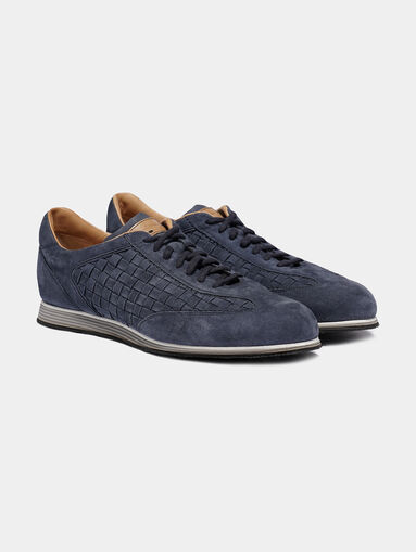 FRANC Blue suede shoes - 5