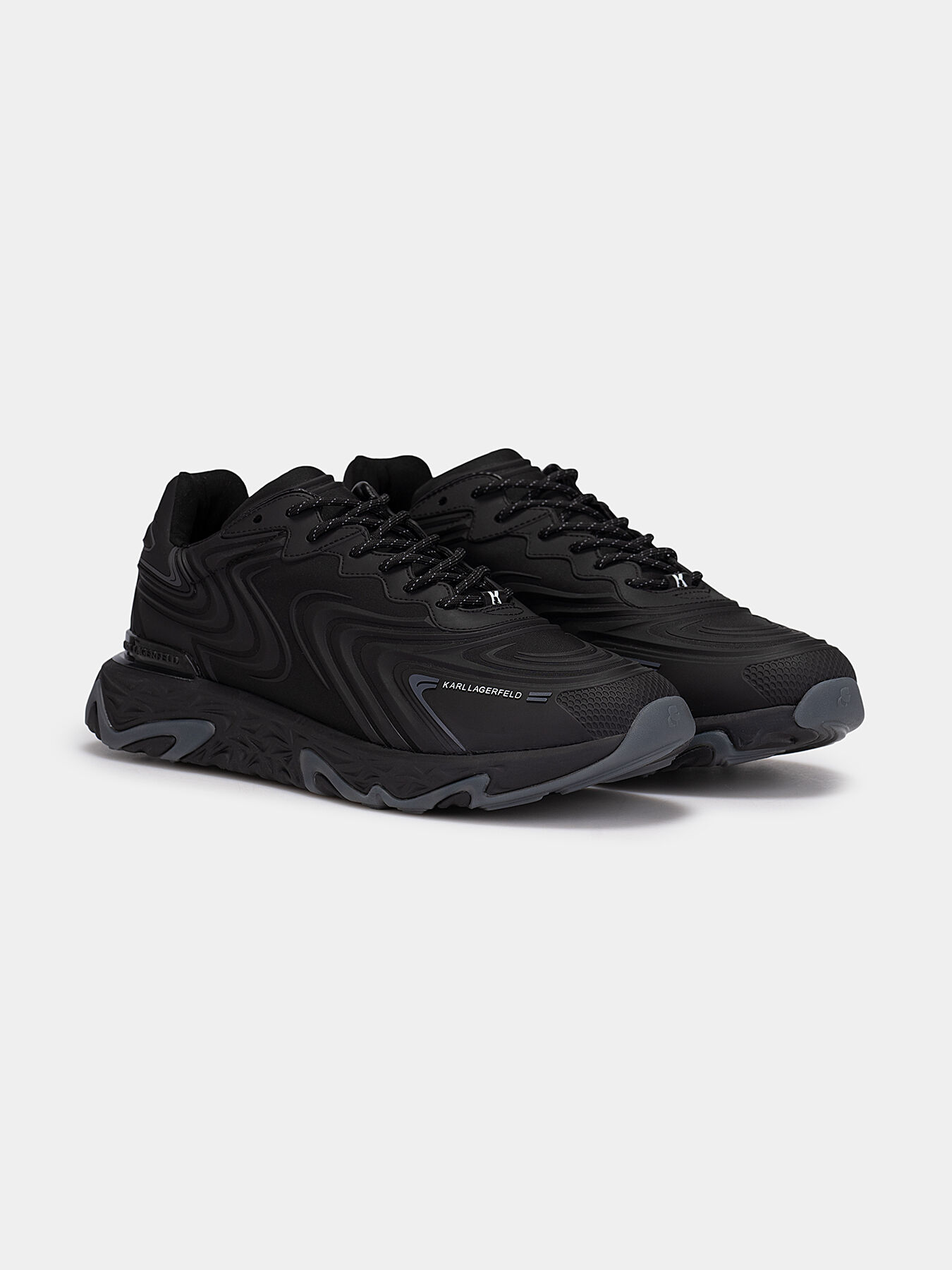 BLAZE Pyro Tekni Black sports shoes brand Karl Lagerfeld