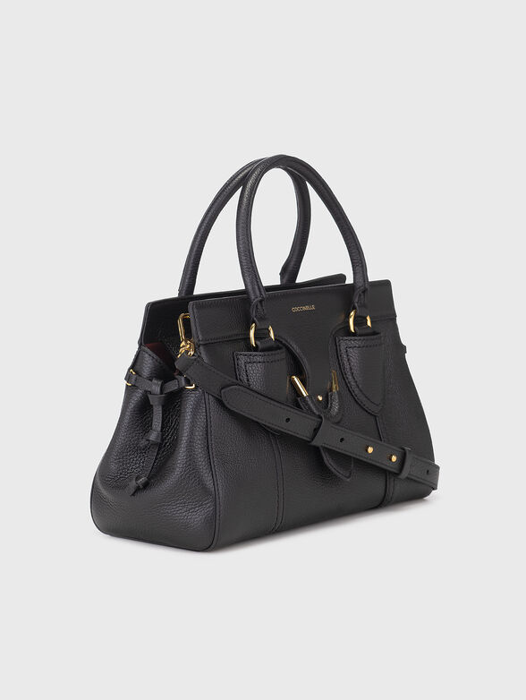 Leather bag with long handle - 4