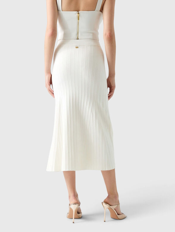 KAEDA knitted skirt with a seashell design - 2