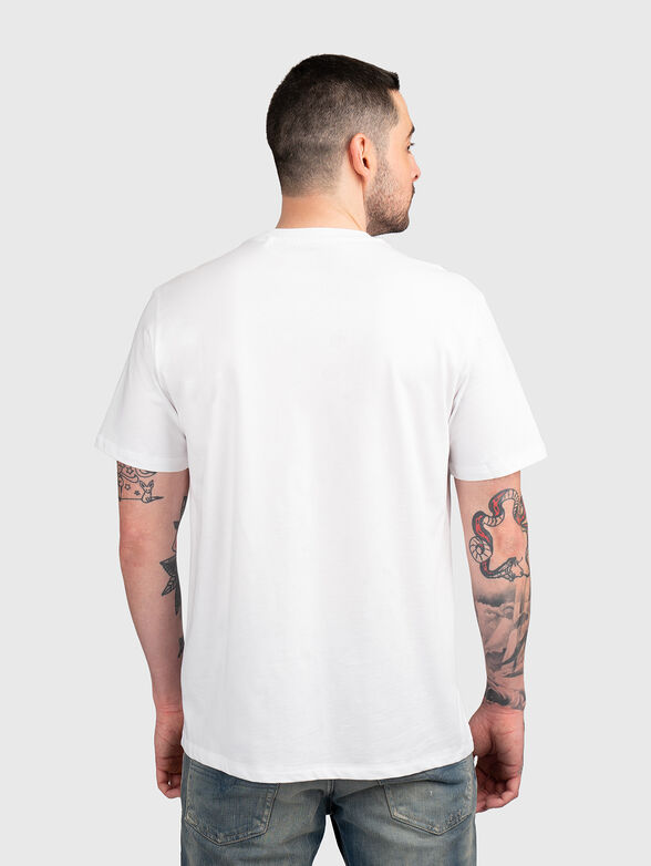 Cotton T-shirt with a graphic print - 2