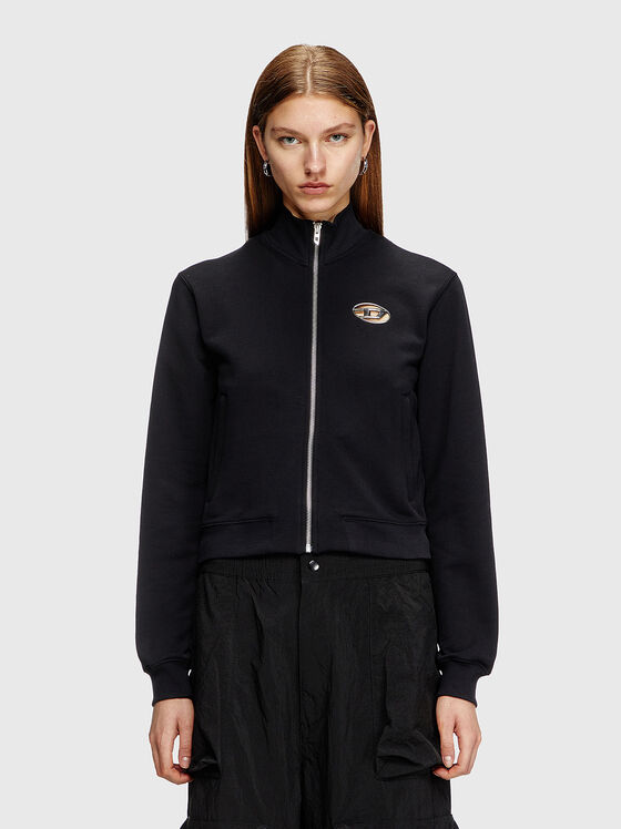 F-FLACIN zip up cotton sweatshirt - 1