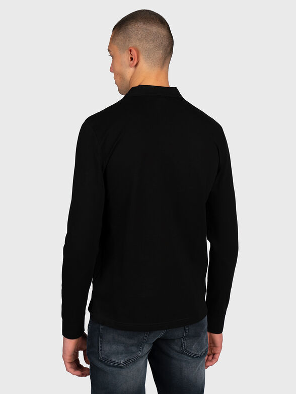 Cotton pique polo-shirt - 2