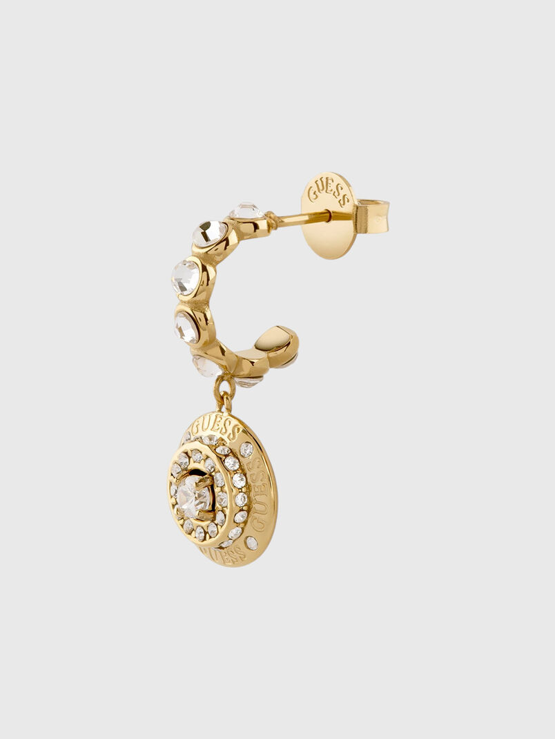 Earrings with a statement pendant - 3