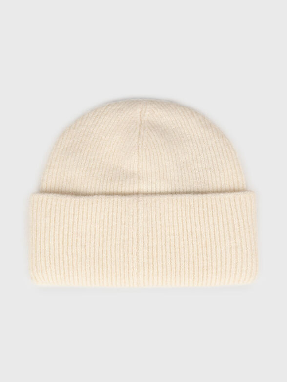 Wool hat with accent logo - 2