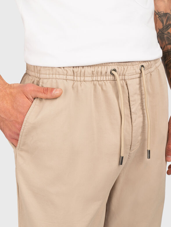 AXEL chino trousers with elastic waist - 2