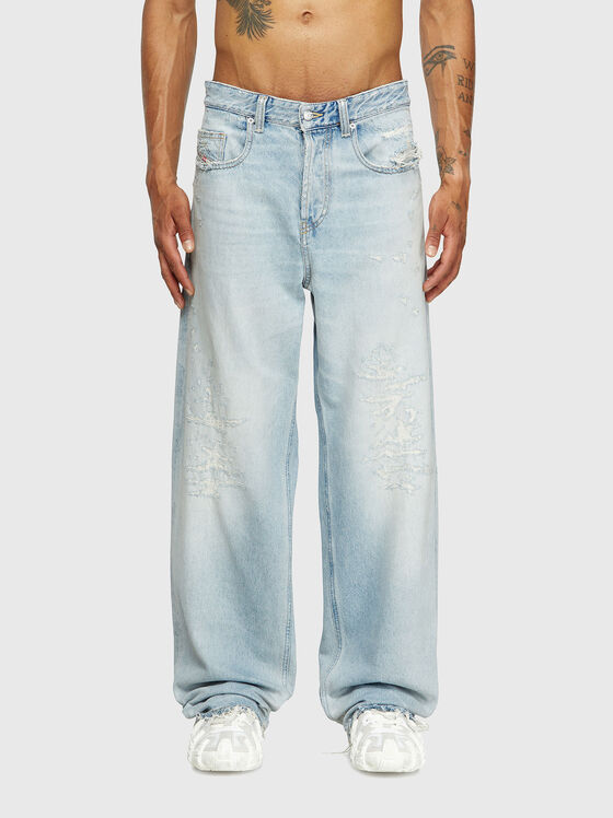 Дънки 2001 D-MACRO L.32 с широки крачоли - 1