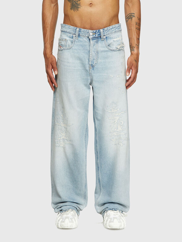 2001 D-MACRO L.32 wide leg jeans - 1