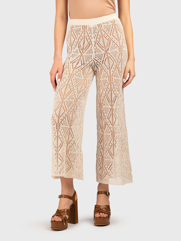 Тrousers with wide leg and high waist - 1