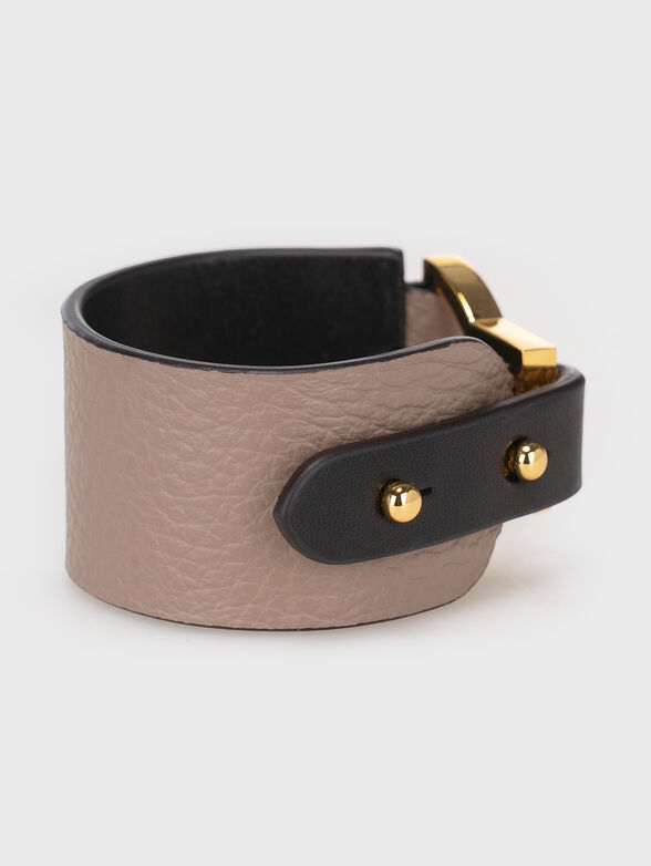 ARLETTIS beige bracelet with gold accent - 2