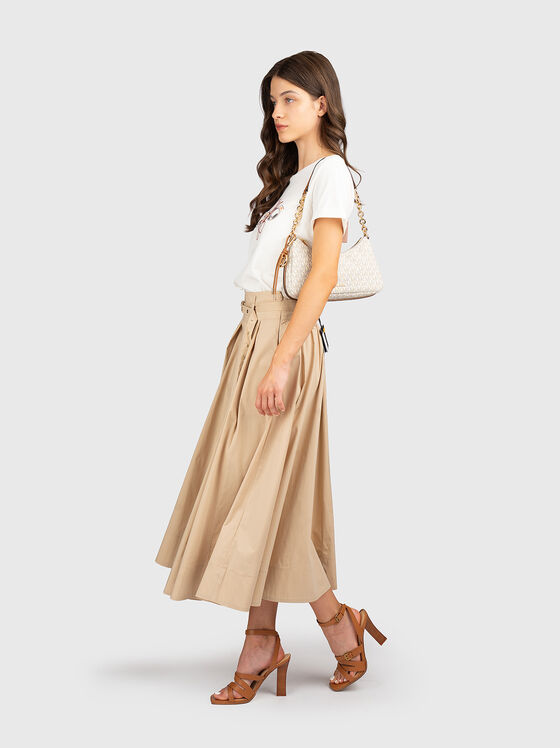 Cotton-blend T-shirt  - 2