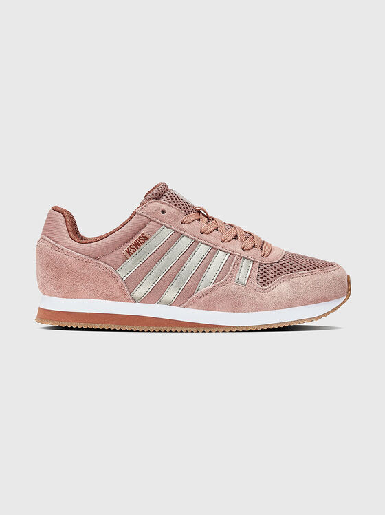 GRANADA pink sports shoes with laces - 1