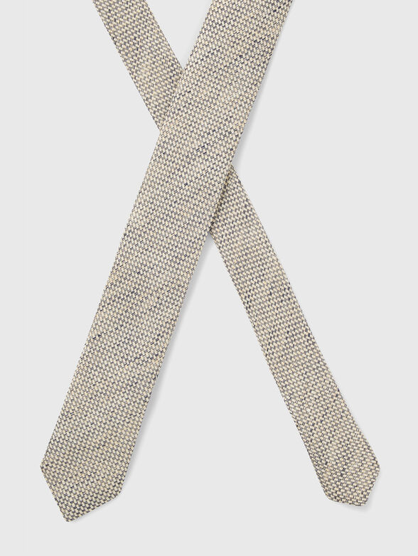 Tie in beige colour - 2