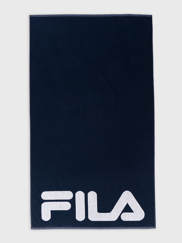 BALASORE beach towel with logo accent - 1