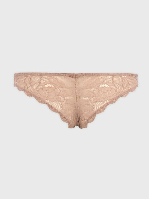 Lace bikini with logo - 2