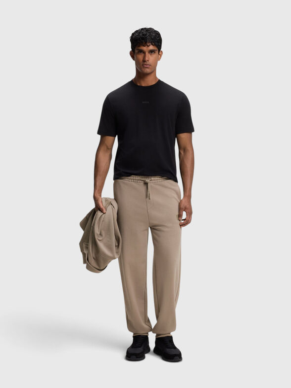 Cotton-blend sweatpants - 4
