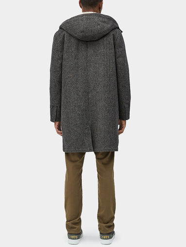 CAREW coat with removable panel - 3
