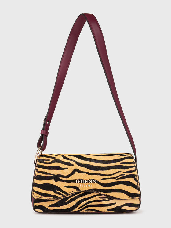 Малка кожена чанта DOMITILLA с животински мотив - 1