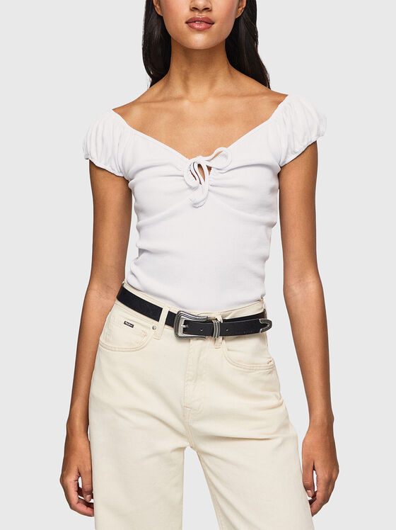 Бяла тениска OCTA - 1