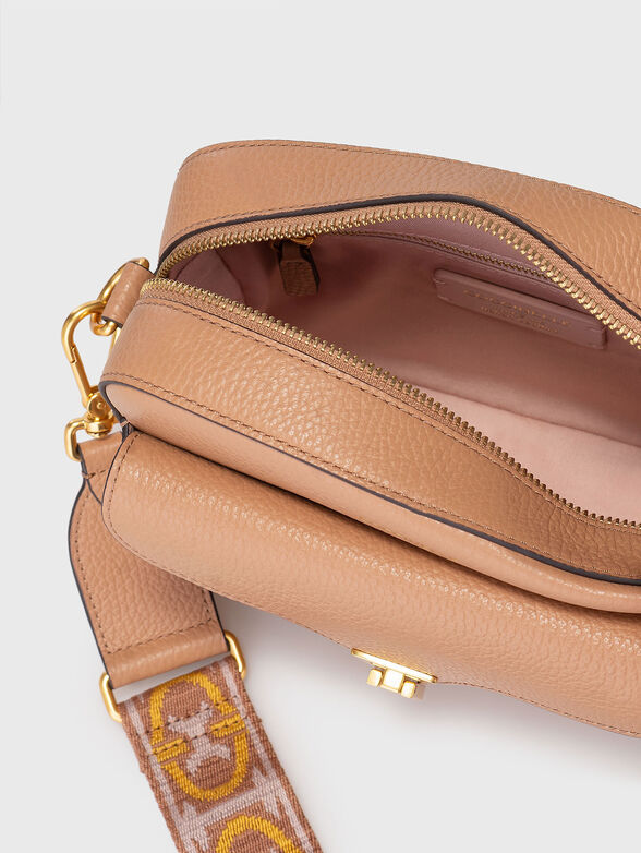 Crossbody bag with accent strap - 6