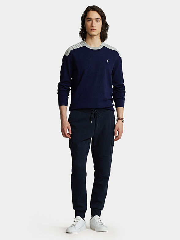 Sweater with shoulder accent - 2