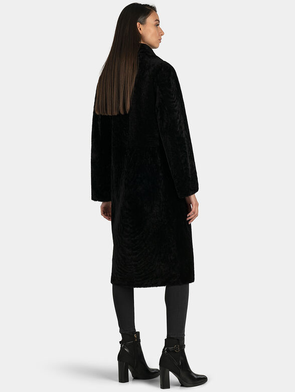 Reversible Astrakhan Merino shearling coat - 2