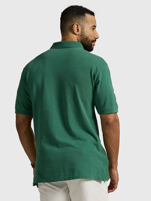 Polo shirt with short sleeves and logo - 3