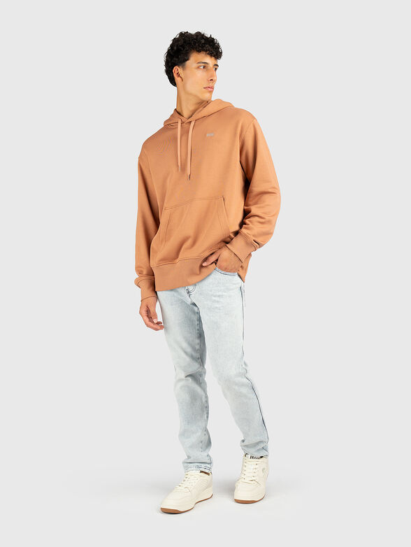 Cotton sweatshirt with logo - 1