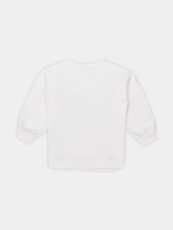Sweatshirt with applied rhinestones - 4