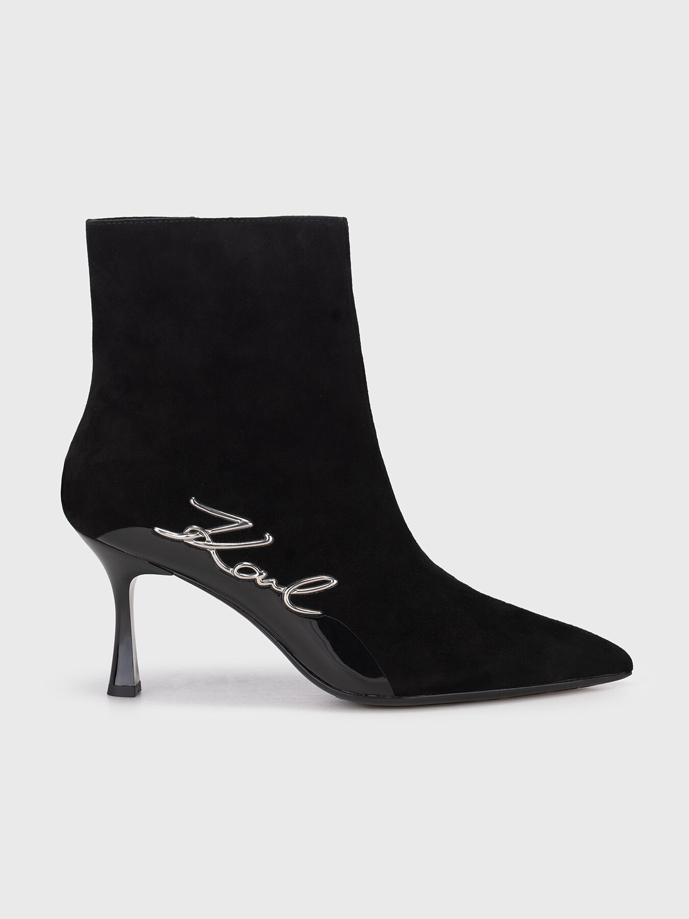 SIENNA ankle boots with logo detail brand Karl Lagerfeld Globalbrandsstore en