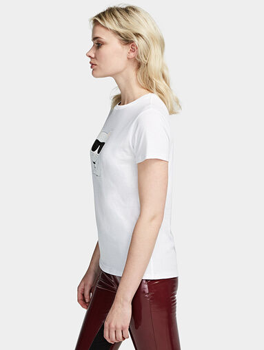 IKONIK Black T-shirt with logo print - 3