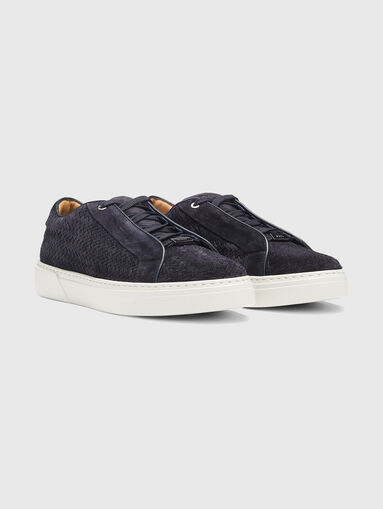 GARY woven-suede sneakers  - 3