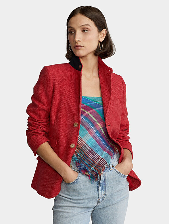 Red blazer - 1