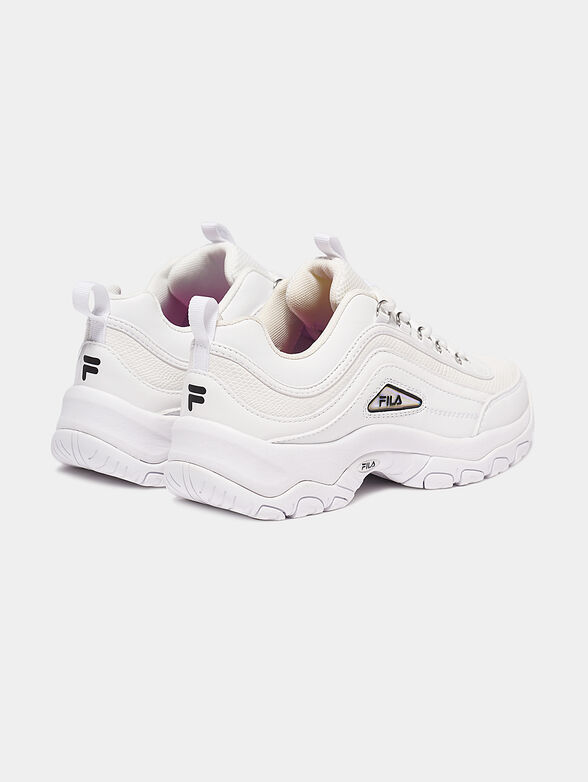 Sneakers STRADA A in black with print - 2