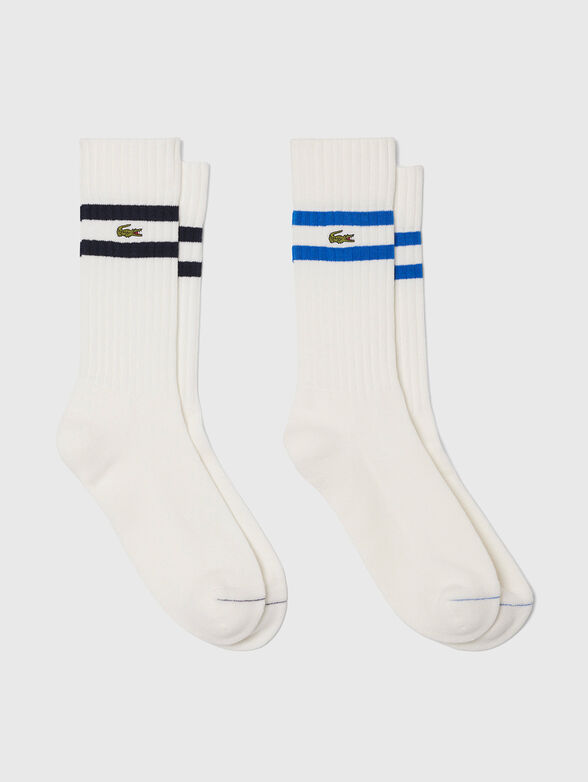 Set of two pairs of cotton socks - 1