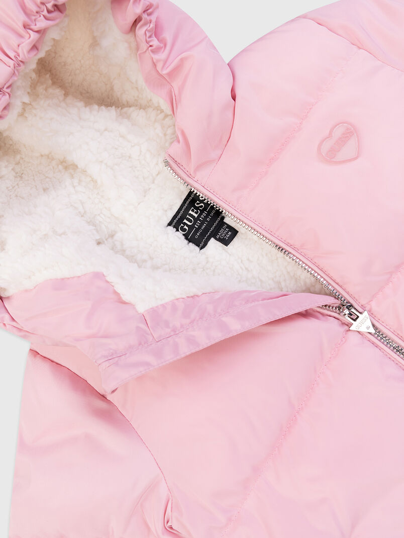 Padded jacket with hood - 3