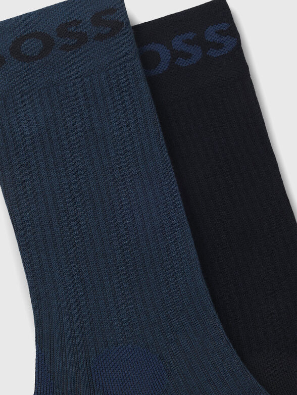 Set of two pairs of white socks - 2