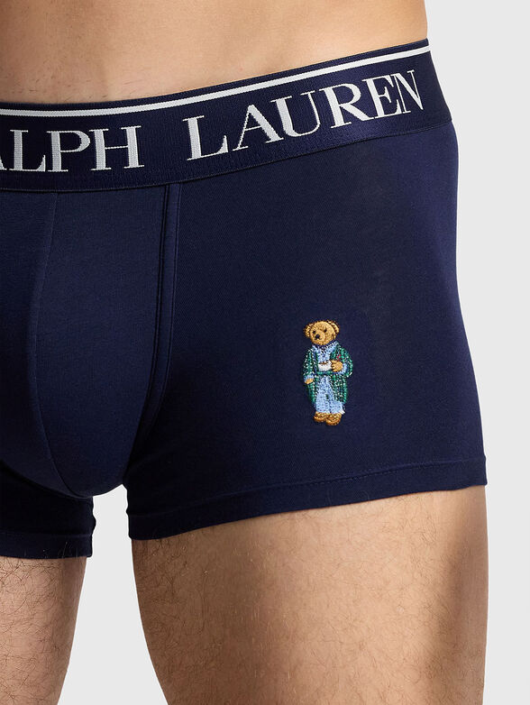 Boxers with logo and Polo Bear print - 3