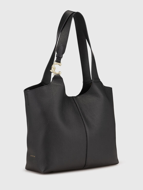 Large leather bag with tote bag - 3