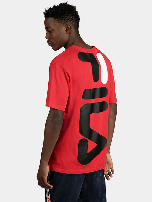 ANATOLI Black T-shirt with back maxi logo - 2