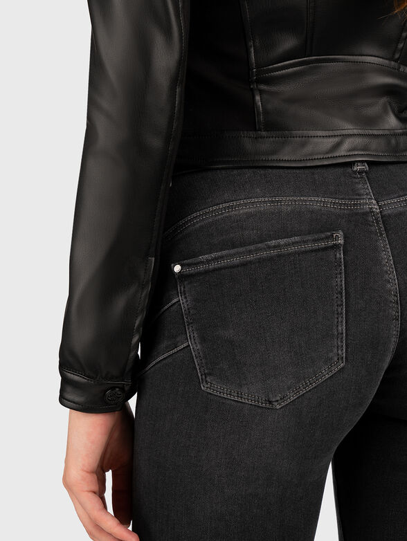 FIAMMETTA jacket in eco leather - 4