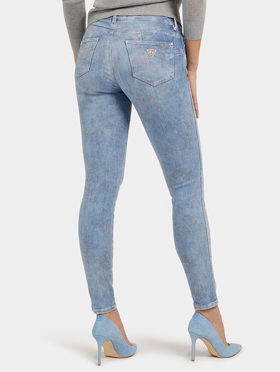 CURVE X jeans with floral print - 2