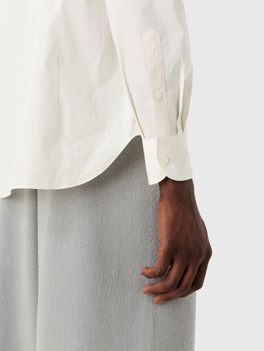 Black cotton shirt - 4