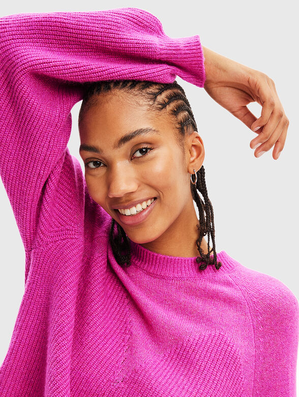 SENA sweater in fuxia color - 4