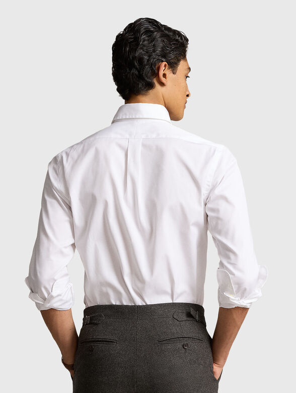 White shirt with embroidery Polo Bear - 3