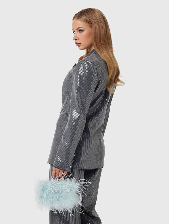 Blazer with sequins - 3