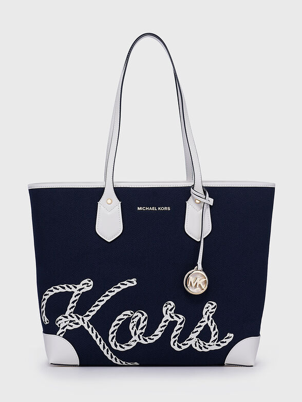 Tote bag with contrasting logo print - 1